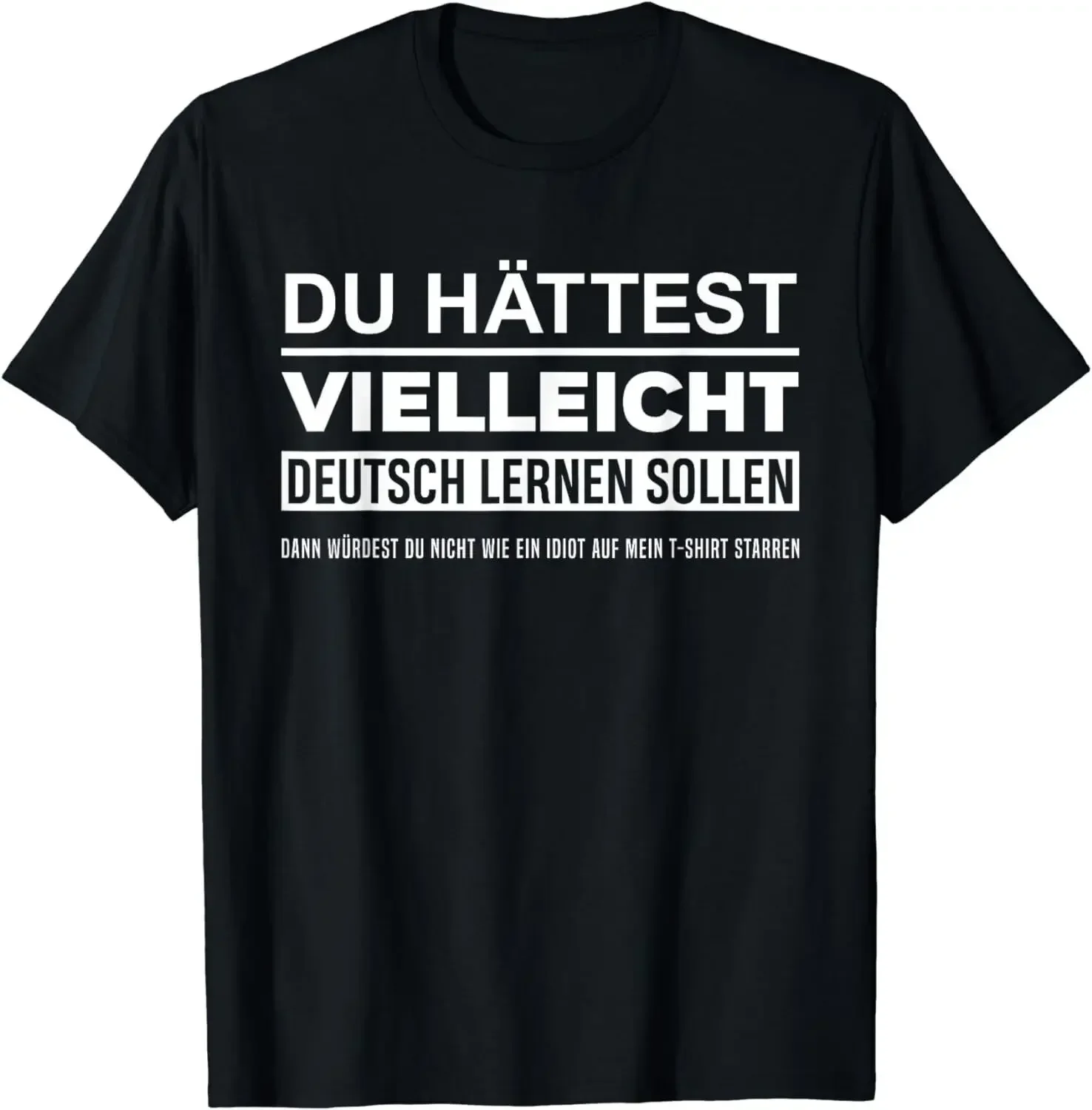 NEW LIMITED Maybe You Should Have Learned German Funny Germany Deutsch T-Shirt long or short sleeves