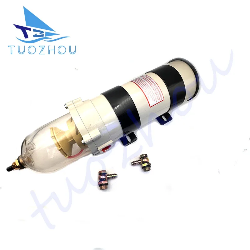 

1000FG Diesel Fuel Filter Water Separator 30 Micron Element Complete Kits Marine Boat 1000FH For Rocar
