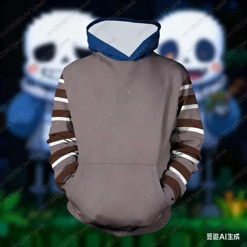 Creepypasta Sudadera con capucha, chaqueta Ticci Toby, disfraz de Cosplay, sudadera 3d de Anime, jersey informal de otoño para hombre, Sudadera con capucha de talla grande