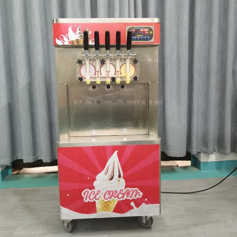 Shaved Snow Ice Cream Maker Light Fluffy Ice Texture Ice Cream Maker Asian Dessert Restaurant Furniture Gelatiera XY60ICM