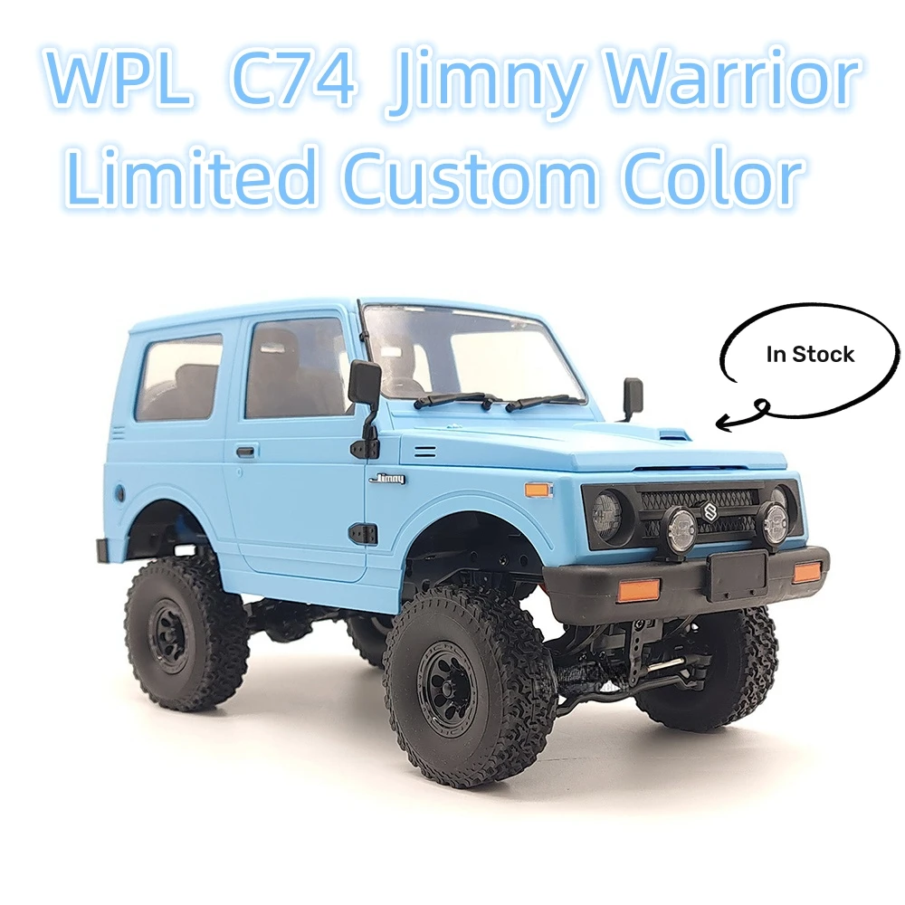 

Полноразмерная модель автомобиля с дистанционным управлением Jimny Warrior JA11 4WD, WPL C74, 1/10 г, новый цвет, игрушка в подарок