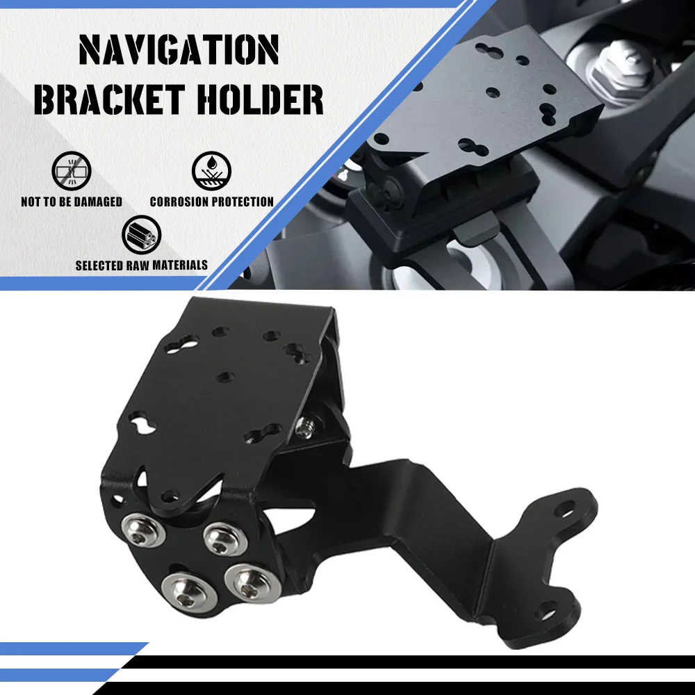 

For Kawasaki Ninja H2 SX H2SX 2018 2019 2020 Stand Holder Phone GPS Navigation Plate Bracket Adapt Holder Motorcycle Accessories