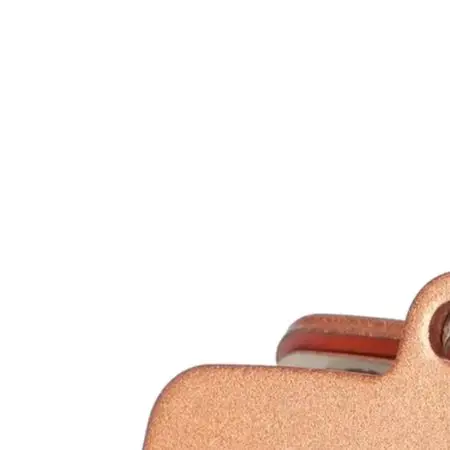 Bronze Sintered Disc Brake Pads for Scooters with Verified Fit for Common Brake Caliper Models and Sustained Performance Output