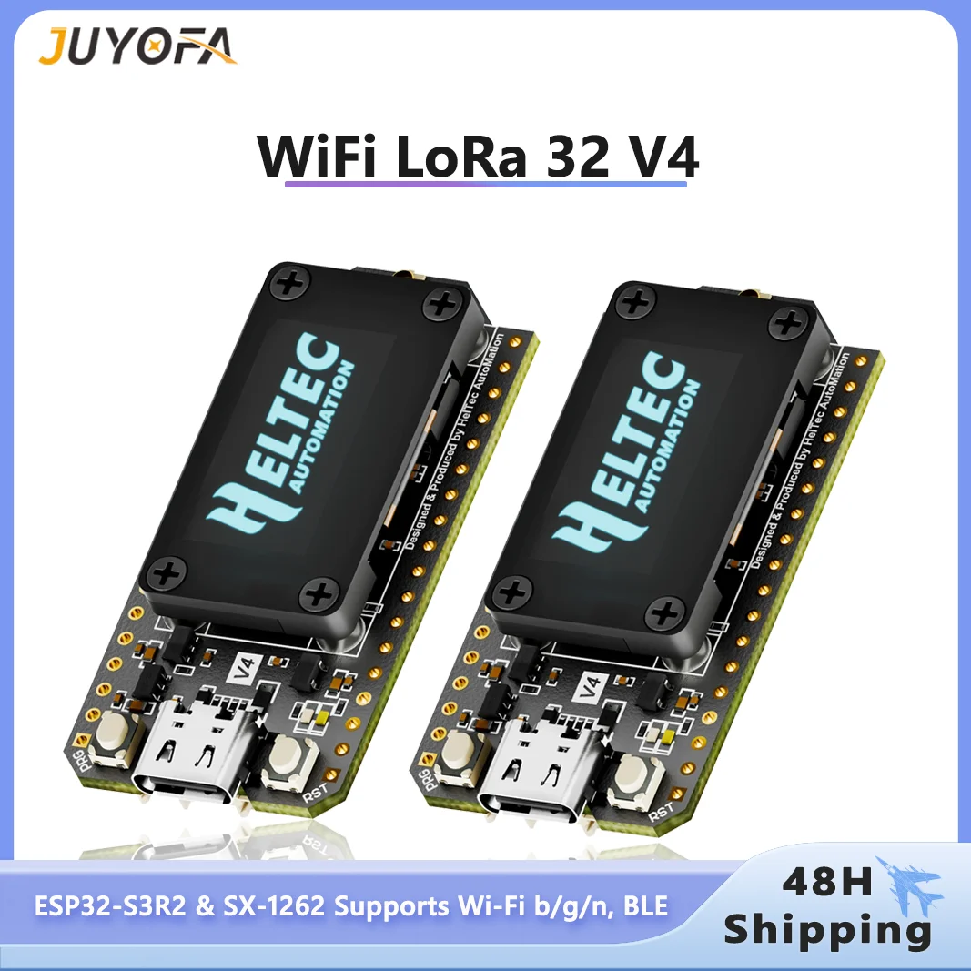 Heltec New LoRa 32 V4 ESP32 SX1262 Low Power Dev-Board 0.96inch OLED Supports Wi-Fi BLE LoRa Communication Compatible Meshtastic