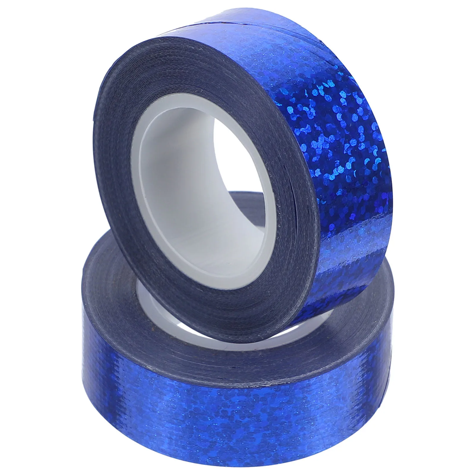 2 Rolls Glitter Heavy Duty Duct Tape Strong Adhesive Waterproof Multi-Function Repair Tape For Carpet Floor Sealing Craft Use