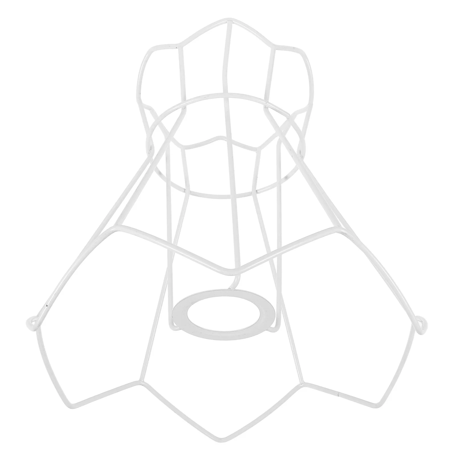 

Vintage Lamp Shade Frame Iron DIY Table Lamp Frame Decorative Holder for Home Office Cafe Lighting Accessories