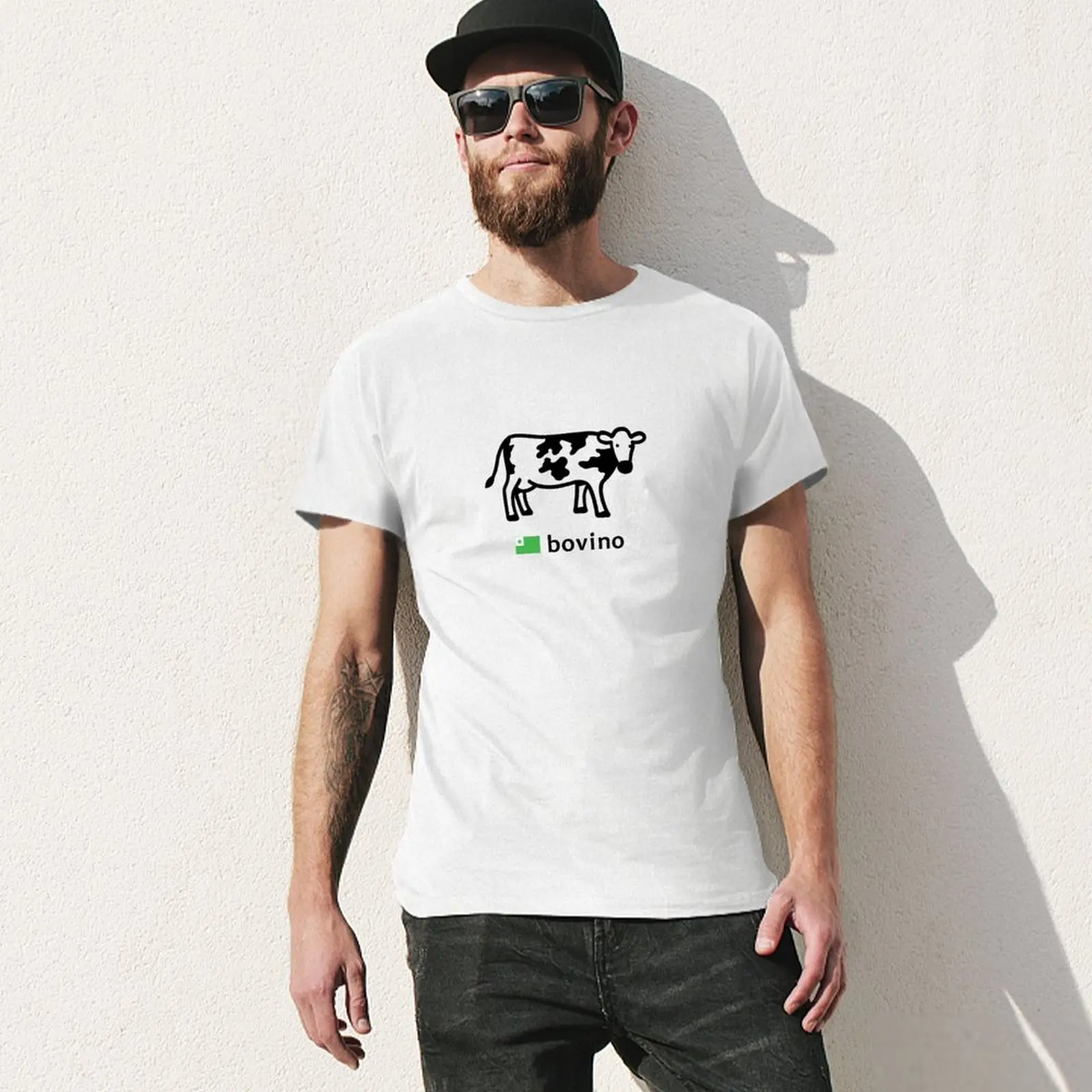 Esperanto Bovino (Cow) T-Shirt sublime funnys Aesthetic clothing kawaii clothes mens t shirts