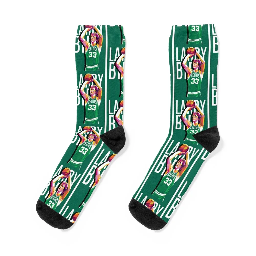 

Larry Bird Socks Heating sock luxe Stockings Sports Socks For Women Men's