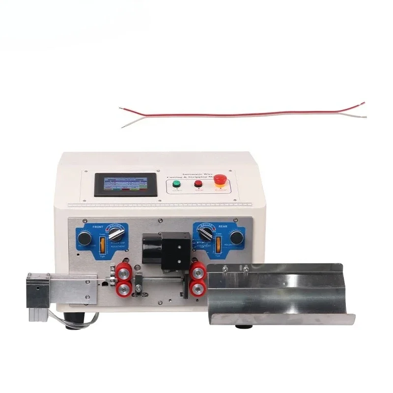 Applicable To High Speed Twin Wire Cutting Stripping Machine EW-3090 1500-3500pcs/H High Output Max 30mm Stripping Length Adjust