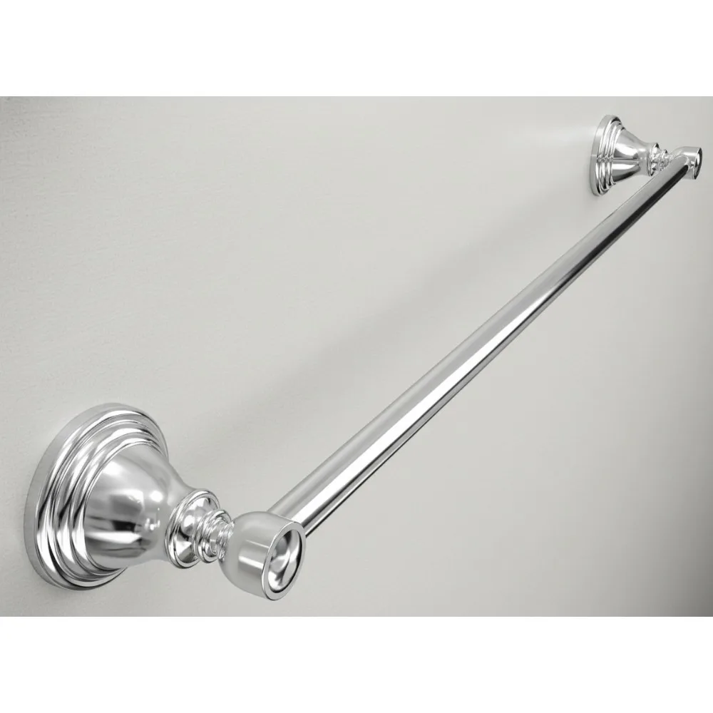 

24 Inch Stainless Steel Towel Bar, Heavy Duty Wall Mounted Rack for Bathroom & Kitchen