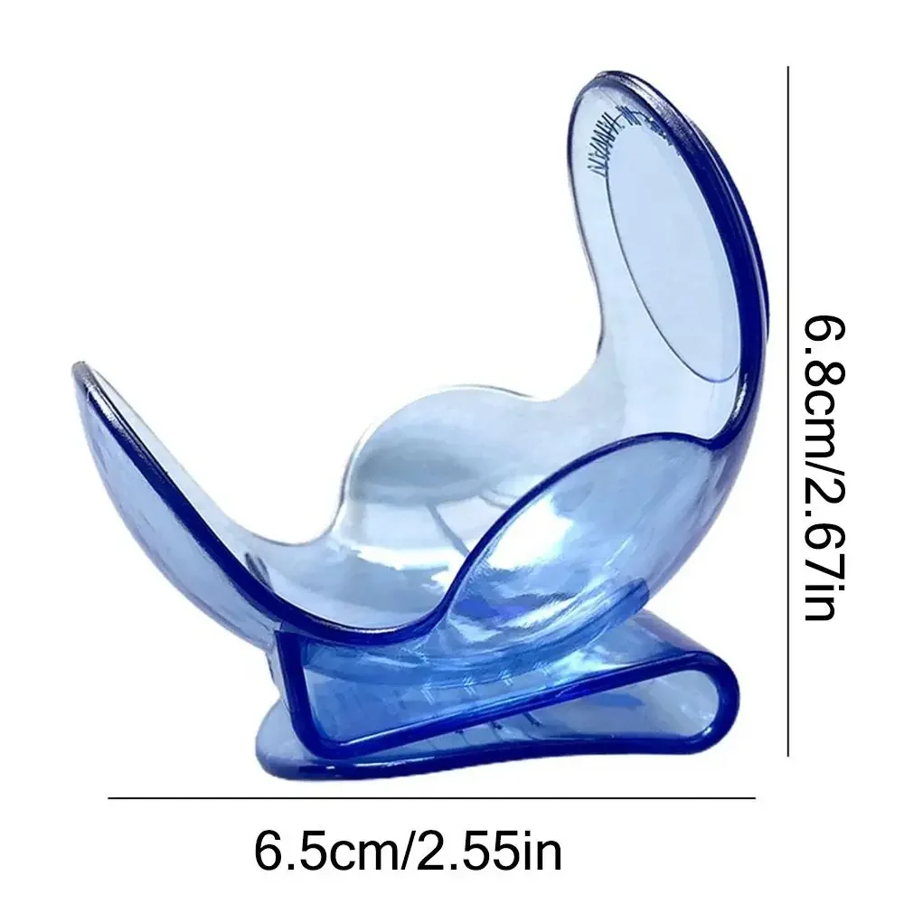 1 قطعة الخصر البلاستيك لوازم رياضية ثابتة معدات التدريب الشفافة ممارسة الملحقات حامل الكرة مقاطع التنس