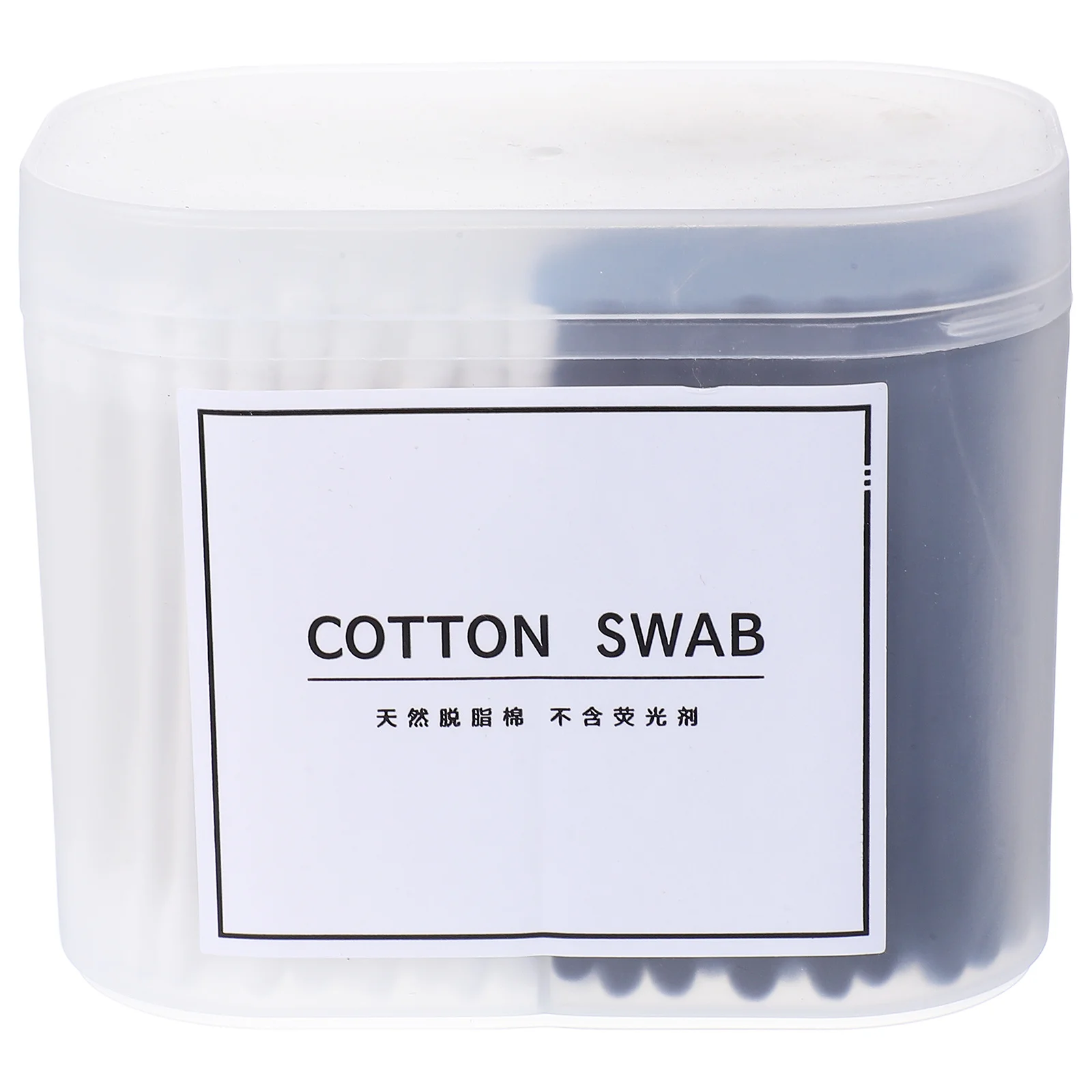 

300pcs Cotton Swabs Frosted Boxed Double Head Cleaning Makeup Tool Beauty Accessories Disposable Paper Stick Cotton Buds For Ear