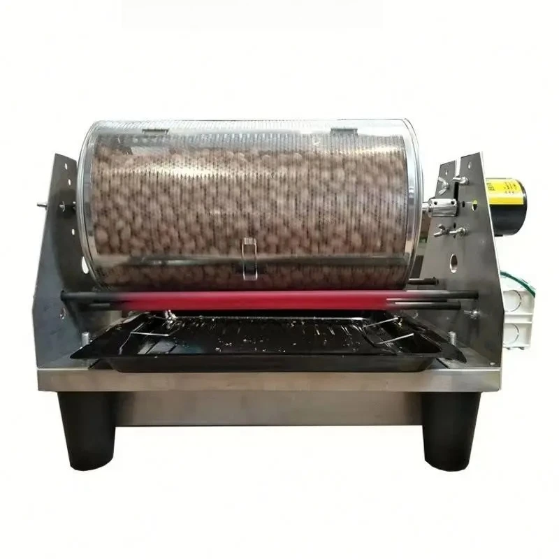 Commercial Industrial Hot Air Roasting Machine for Peanut Coffee Beans Nuts   Electric Manual Roaster Equipment