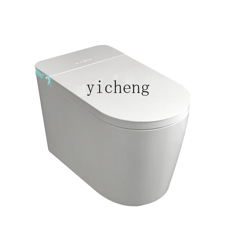 YY Household plus-Sized Pedestal Ring Size Light Smart Toilet Waterless Pressure Limit Integrated