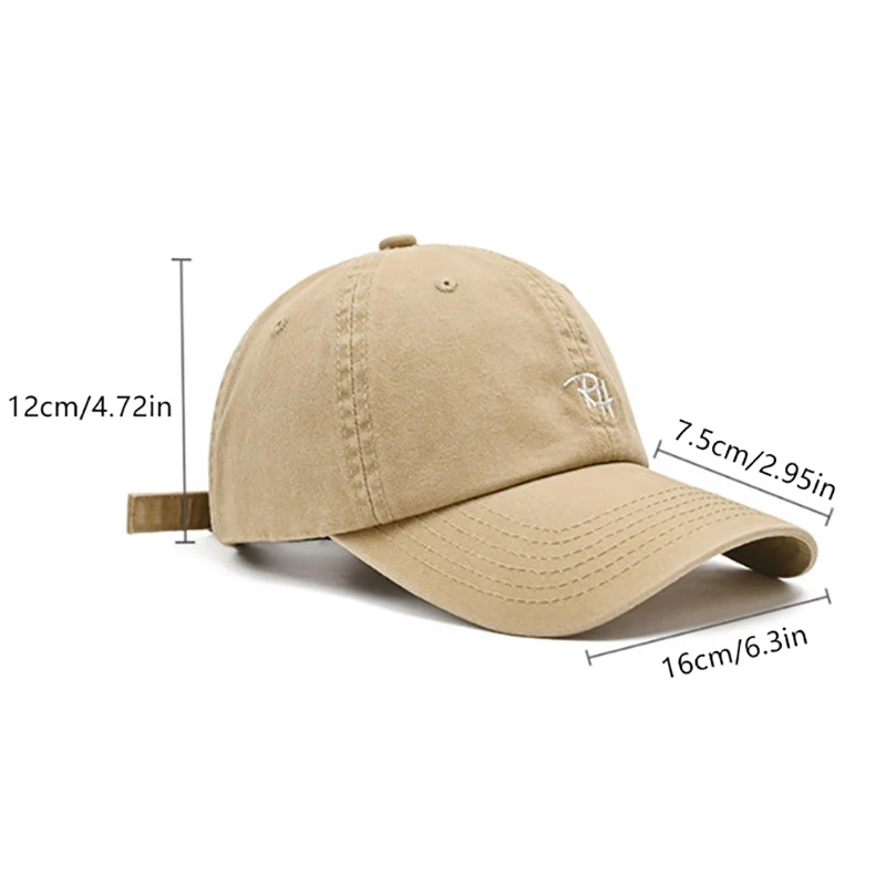 1pcs 간단한 편지 야구 모자 성인 조절 통기성 면화 스포츠 캐주얼 모자 패션 모든 경기 바이저