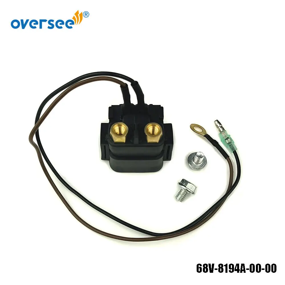 

Реле стартера 68V-8194A-00-00 68N-81940, соленоид для Yamaha, подвесной 68V8194A000