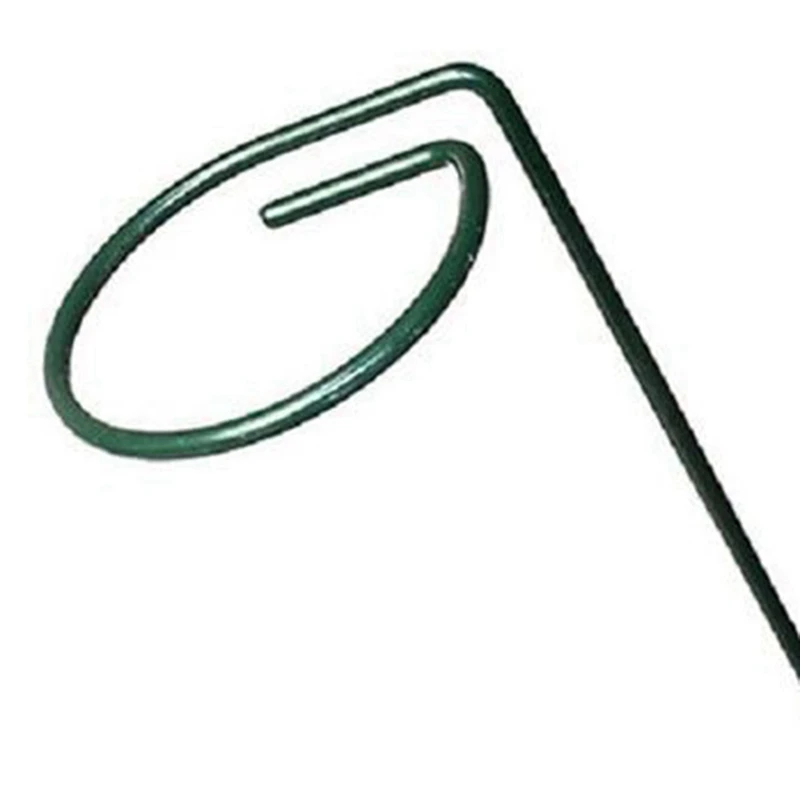 24PCS Beautiful Plant Support Stand Flowers Support Ring Metal Plant Support Stakes Bonsai Support Backyard Garden Tool image 4