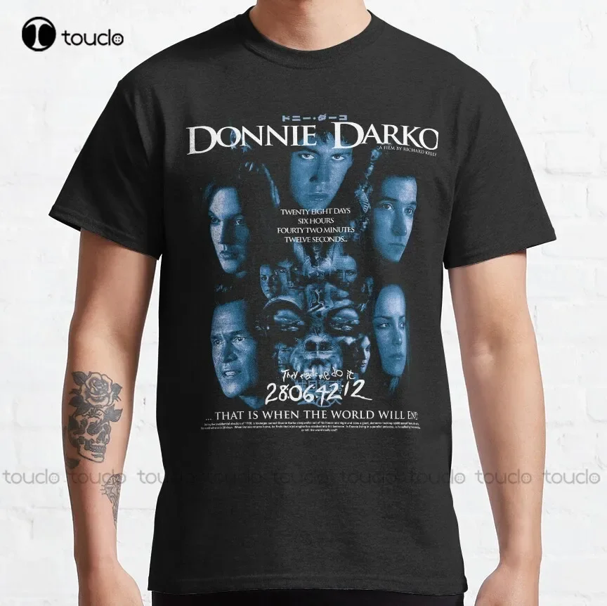 Donnie Darko - That Is When The World Will End Classic T-Shirt Fashion Design Casual Tee Shirts Tops Hipster Clothes Custom Gift