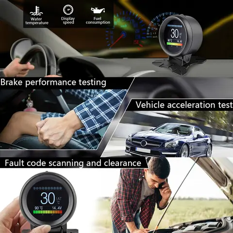 10 best sales scan gauge obd2 - №8