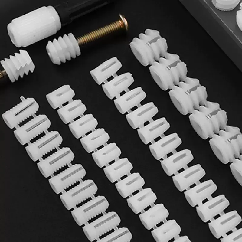 

175Pcs 4*8mm Screw Hole Plugs, Sturdy Plastic, for Cabinet Hinge Repair, Fill Screw Hole Gaps
