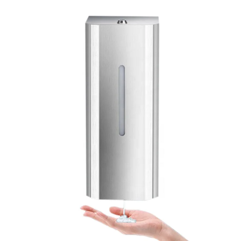

1000ml 304 Stainless Steel Smart Wall Mounted Automatic Infrared Sensor Hand Sanitizer Touchless Liquid Soap Dispenser