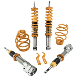 Adjustable Coilovers Suspension Shock Kit For SEAT IBIZA II 6K1 VW POLO MK3 6N2 Coilovers Suspension Shock Struts Lowering Kit