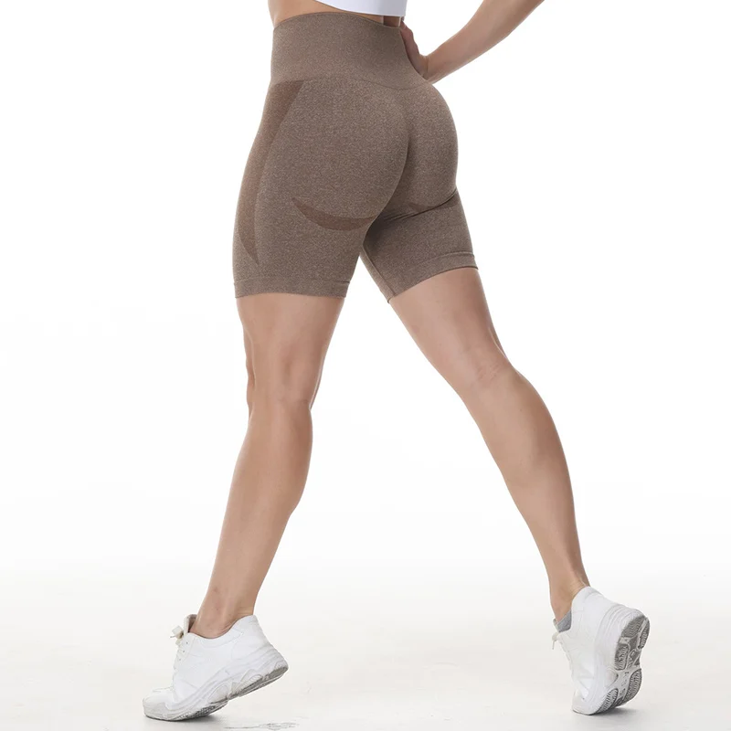 Push Up Yoga Shorts Spandex Solid Seamless Shorts Soft Workout Clothes For Women Tights Fitness Outfits Yoga Pants Gym Wear - Image 3
