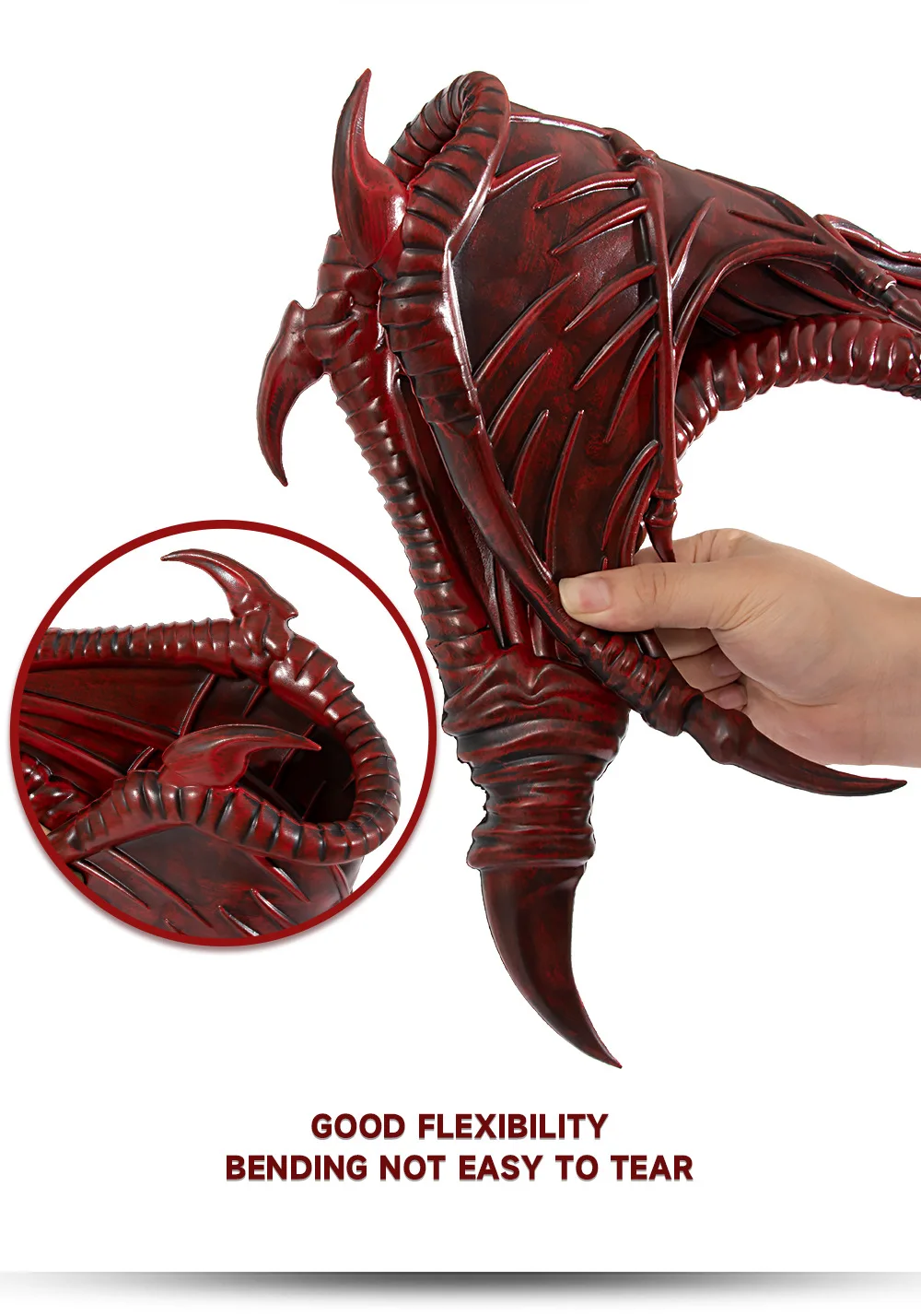 Ali di drago di Halloween per adulti - Accessorio per costume cosplay, Ali per feste di fantasia scura, Oggetti di scena per foto di festival, Costume LARP