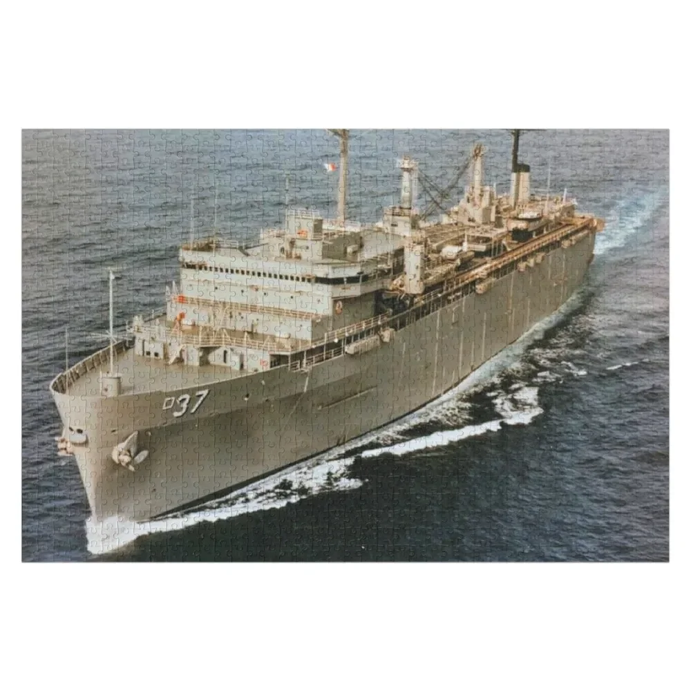 USS SAMUEL GOMPERS (AD-37) SHIP'S STORE Jigsaw Puzzle Wooden Compositions For Children Photo Custom Customizeds For Kids Puzzle