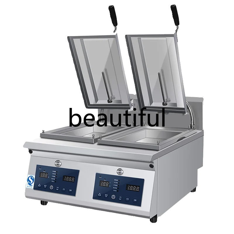 

Automatic frying machine Commercial electric multi-function Automatic pancake machine Catering frying oven