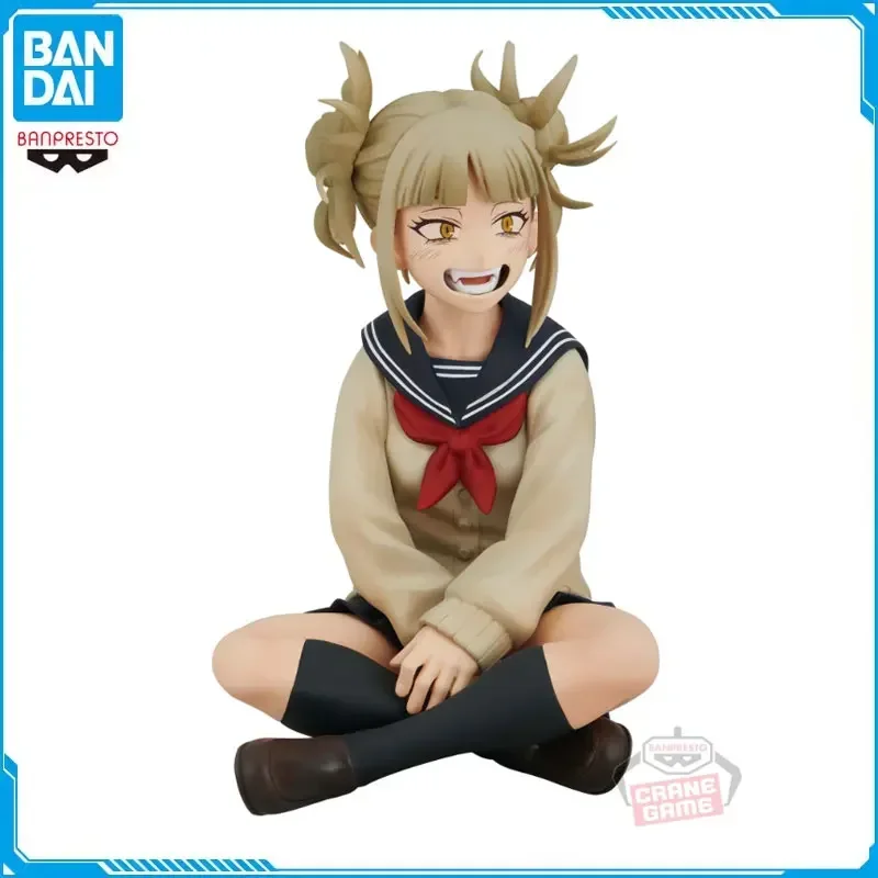 BANDAI Original Anime Figure My Hero Academia Himiko Toga Break Time Vol.8 PVC Action Figures Model Desktop Decoration Boys Gift