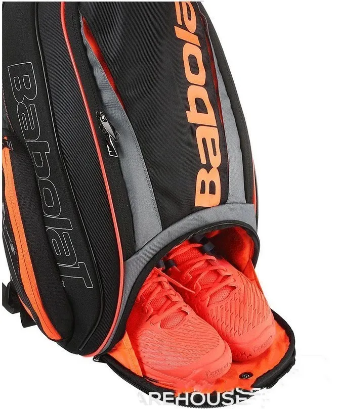 BABOLAT-Bolsa para raqueta de tenis portátil para adultos y niños, mochila para raqueta de tenis de cancha Unisex, accesorios de pelota,