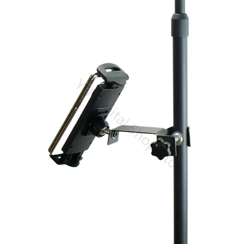96BA Smartphone-Halterung für Mikrofon, Mikrofonständer, Mikrofonständer, Telefonhalter, verstellbare Telefonhalterung, Halter – Detail 4