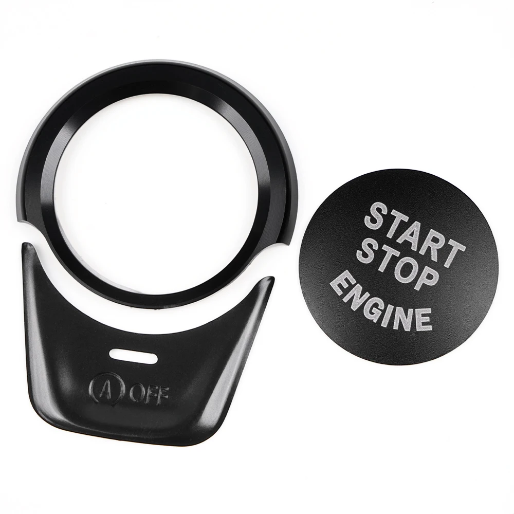 3 قطعة محرك وحدة التحكم في السيارة التبديل على دفع جديد 2023 2025 لسيارات BMW 5 Series i5 520i M Sport G60 بدء زر التوقف جهاز الإشعال ديكور