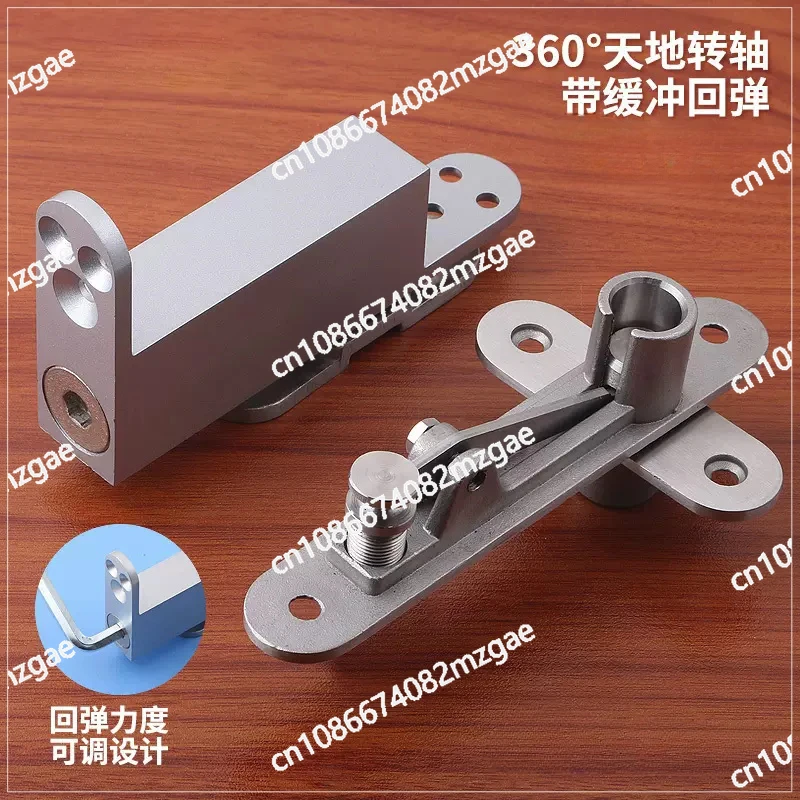 Return with Buffer, Positioning The Door Axis Up and Down on The Celestial Axis, Invisible Door Hinge on The Celestial Axis