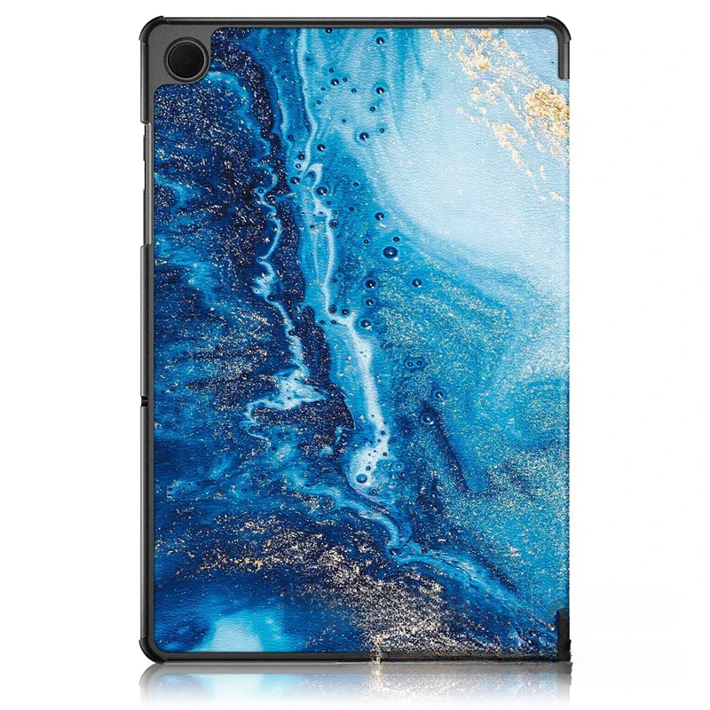 For Galaxy Tab A11 tablet protective case A11 plus Tri-Fold painted hard case 2025