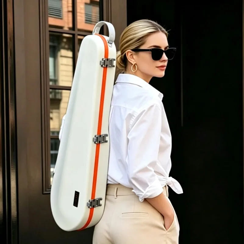 3/4-4/4 Universal Violin Case Lightweight Violin Storage Box Wear Resistant Violins Aviation Case String Instrument Accessories