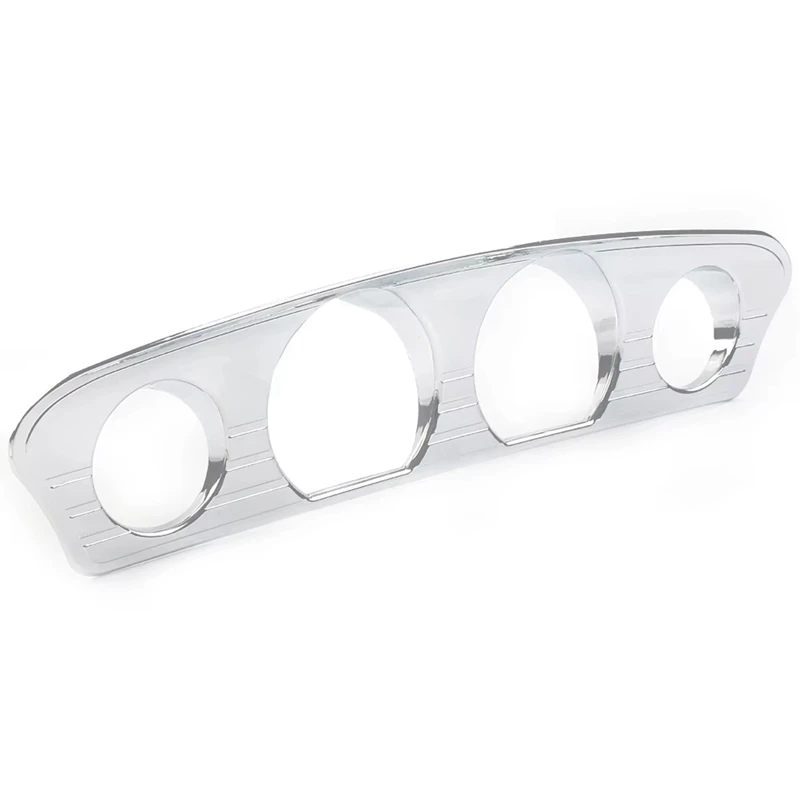 Super Sale Motorcycle Round-Hole Gauge Cover Trim Frame for Harley Touring Electra Glide Street Glide Ultra 2014-2025 Chrome