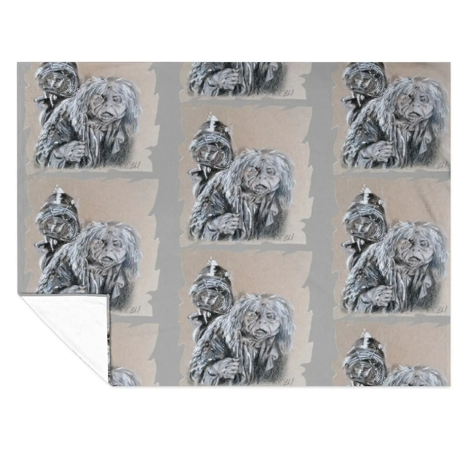 

Labrynth garbage lady movie Throw Blanket Kid'S decorative Thins Baby Blankets