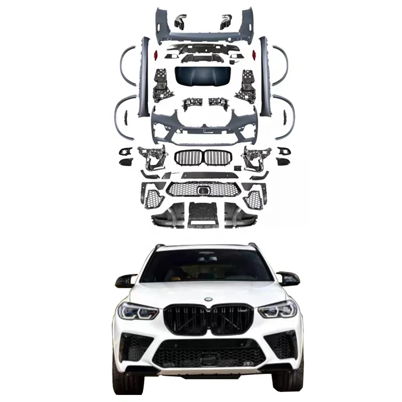 

Wholesale Automotive Modification Body Parts PP Material G05 M Bumper Body Kit for BMW NEW X5 G05 2018+