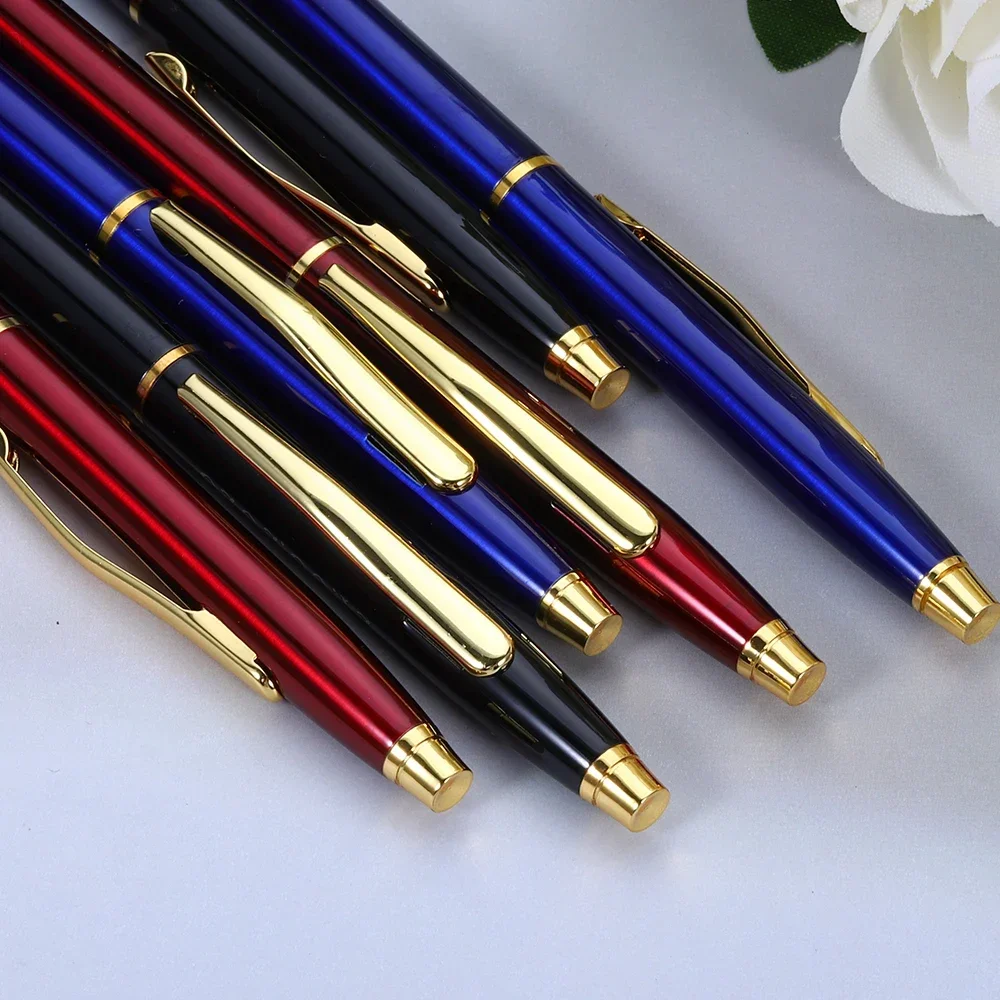 5 Stuks Pen Set 0.5Mm Balpen Zwart Blauw Rood Inkt Kleur Kawaii Pen Studenten School Kantoorbenodigdheden Schoolbenodigdheden