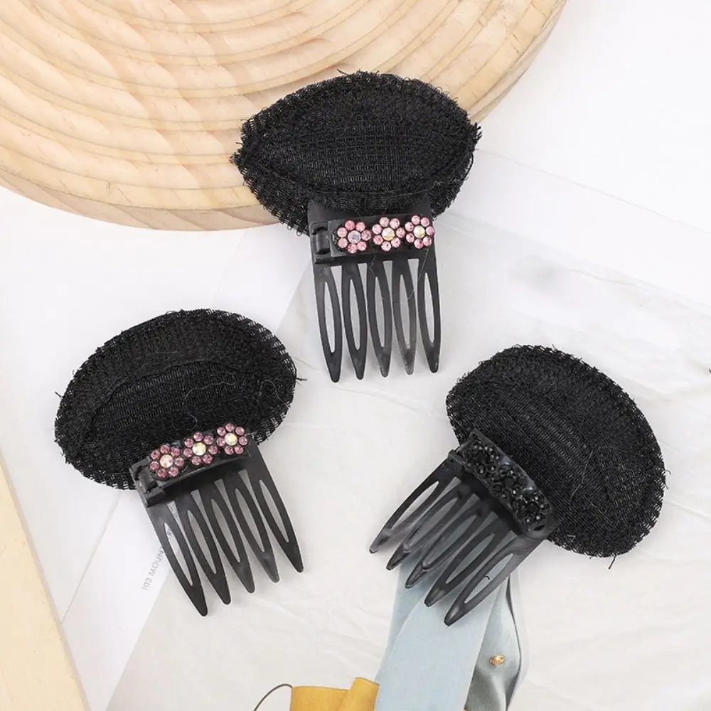 Flower Puff Hair Head Cushion Invisible Sponge DIY Hair Styling Tool Hair Accessories Braid Bun Bump It Up Volume Hair Base