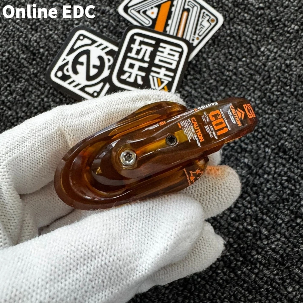 中古 WANWU EDC PEI エスカポッド メカニカル ツインスライダー フィジェット スライダー フィジェット トイズ 大人向け ノベルティ トイ