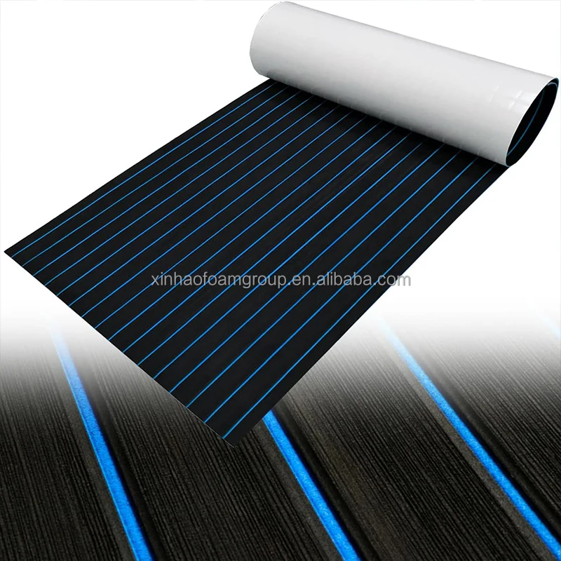 STLL Custom Sea Deck Boat Floor Mats 3000 Hours UV Resistance Eva Foam Non-slip Self Adhesive Mats for Yacht RV Cooler  Accessor