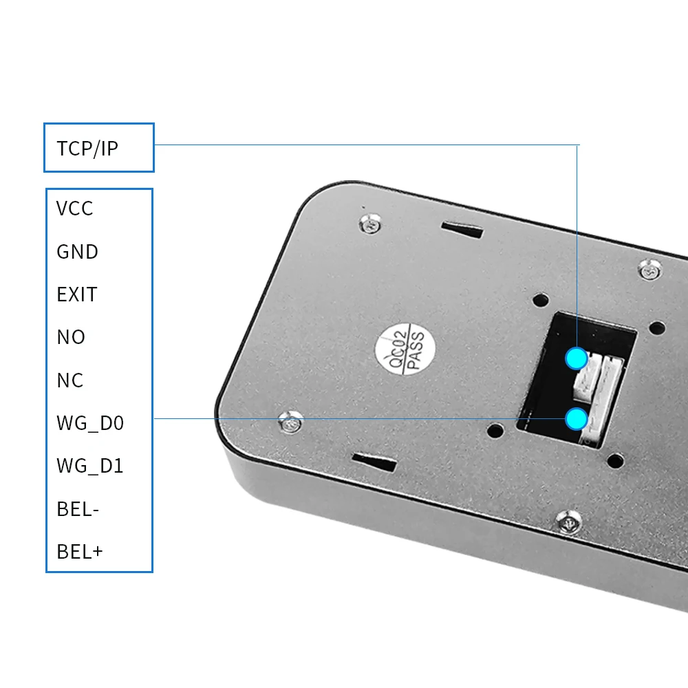 2026 4.3 Inch Cloud Software WiFi Biometric Time Attendance Face Recognition Night Vision Linux-Based Access Control System