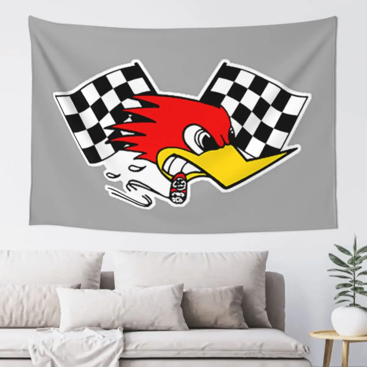 Made In The USA Street Mr.Horsepower Clay Smith Cams Tapestry Hippie Wall Hanging Aesthetic Home Decoration Tapestries for Room