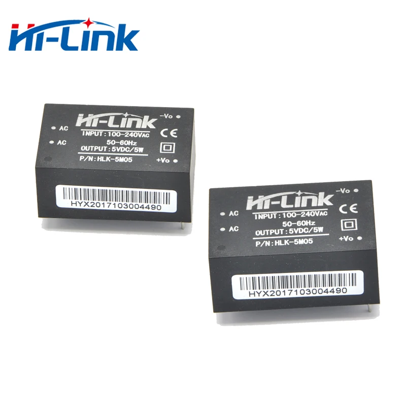 Free shipping  Original HLK-5M05 AC-DC 220V to 5V 5W Isolated Power Supply Module Intelligent Household Switch