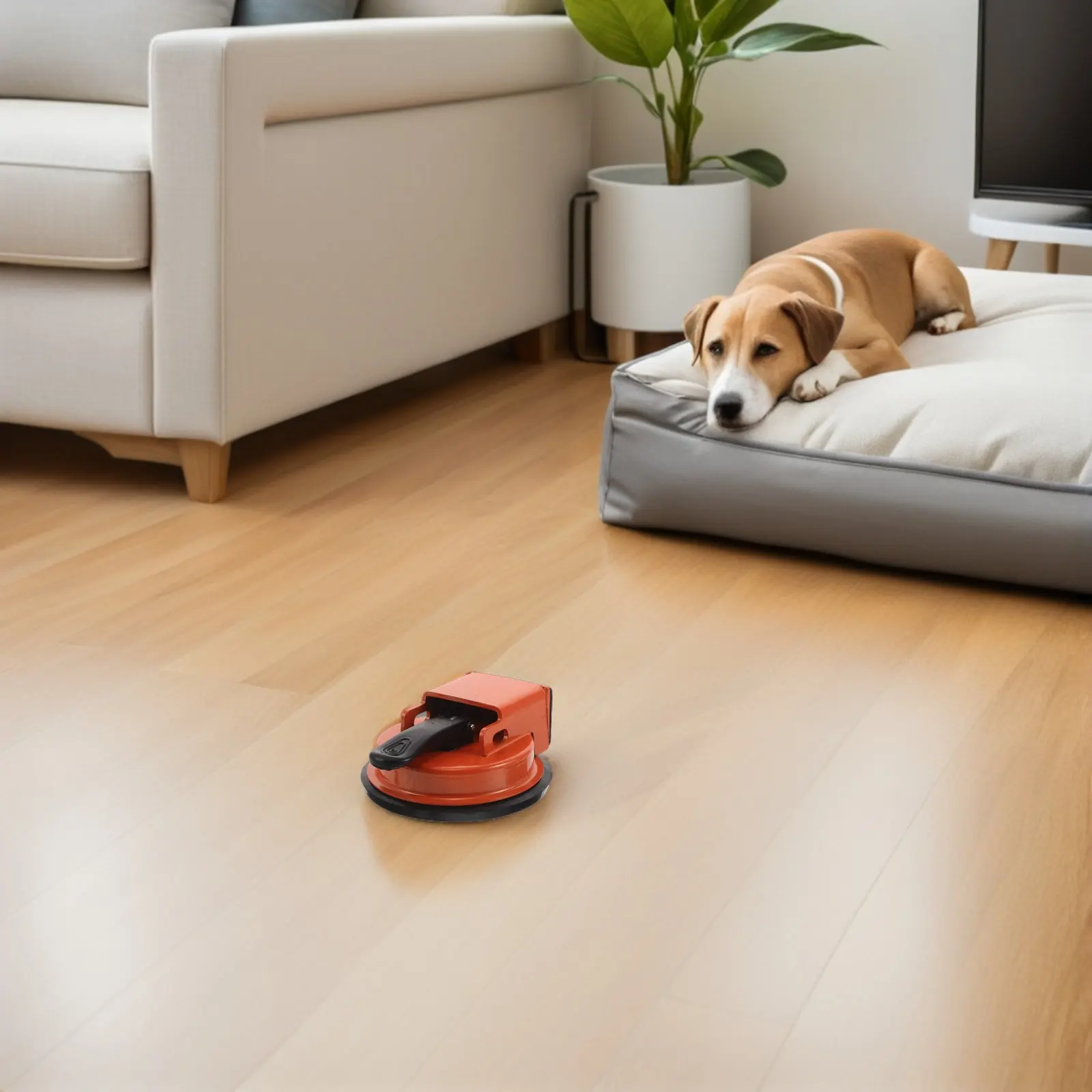 Afbeelding 6: Laminaatvloer Kierenreiniger Zware Zuignap Tool Houten Vloer Kieren Sluitmiddel Vloerreparatie Tool Woonkamer Slaapkamer