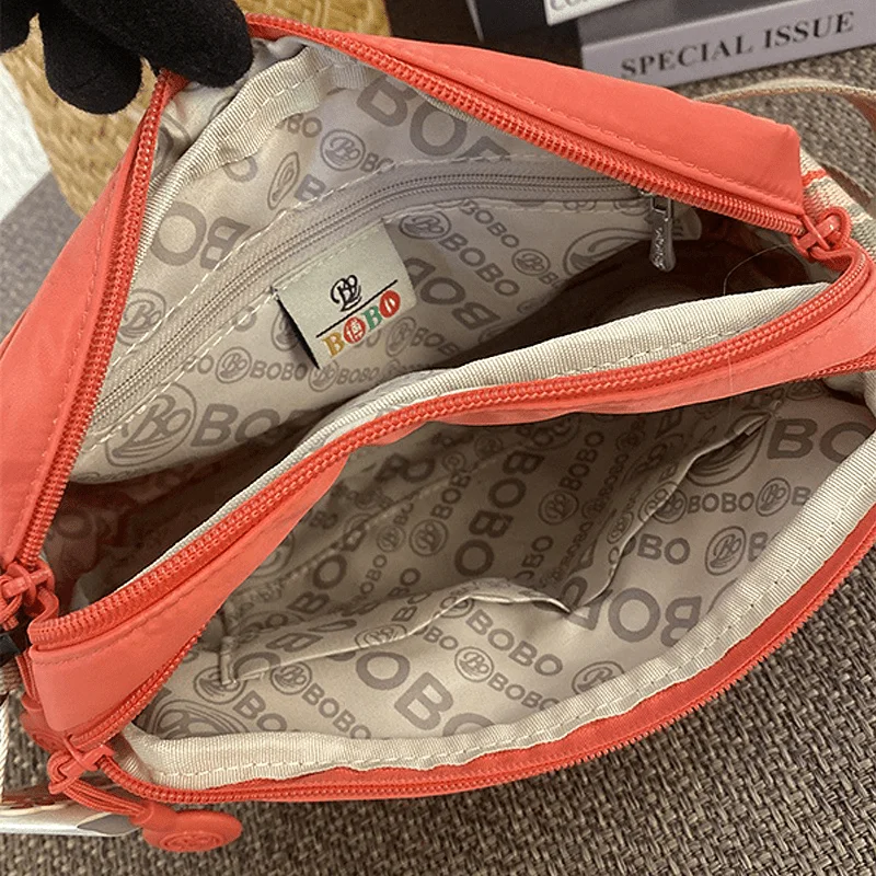 Ultra-light Nylon Crossbody Bag for Women Adjustable Wide Strap Lightweight Women's Bag Women's Brand Luxury Bags Handbag view 5