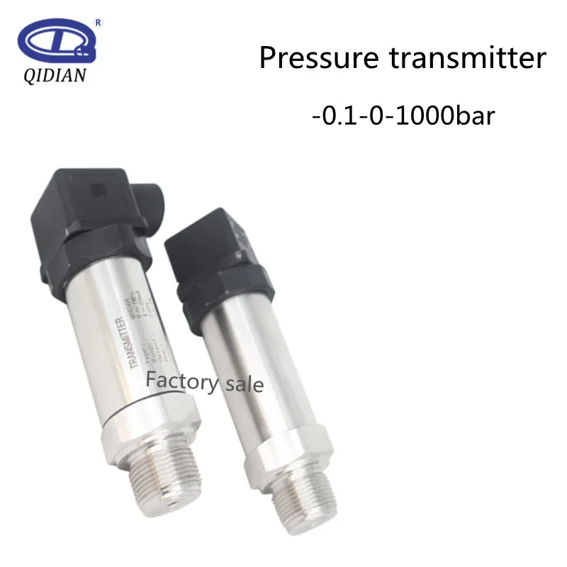 Pressure Transmitter -1~0~10bar/16bar/6bar/25bar, 10-30VDC, G1/4, 4-20mA output, 0.5% Pressure Transducer Sensor